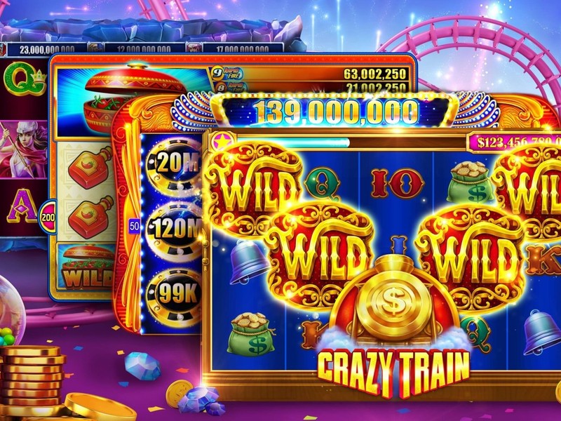 Người chơi đang tập trung vào màn hình slot game với các biểu tượng chiến thắng tại May88