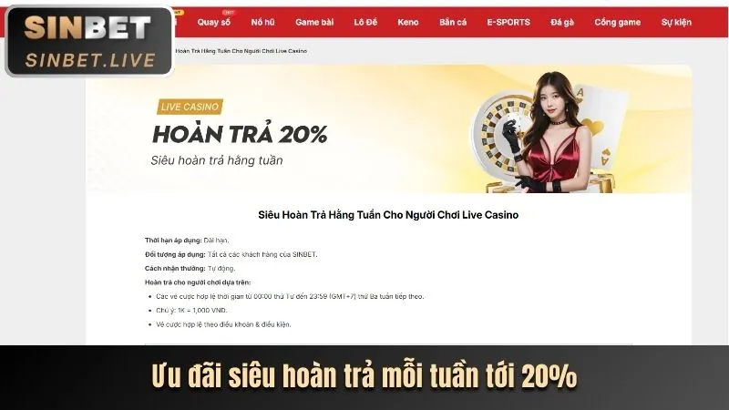 Minh họa cách tính hoàn trả May88